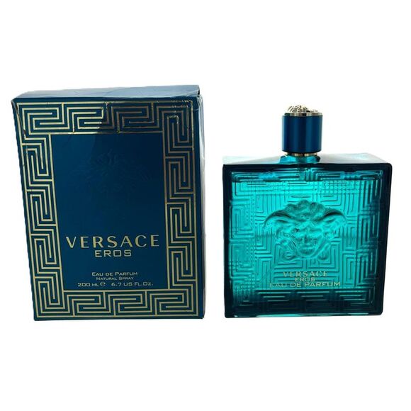 Versace Eros Eau de Parfum EDP Spray for Men 6.7 oz/200 ml - New Damaged Box
